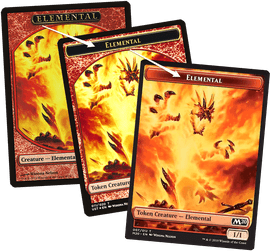 How the design of MTG token card frames have evolved