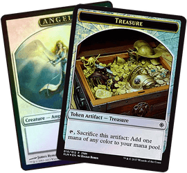 The foil tokens of Magic: the Gathering
